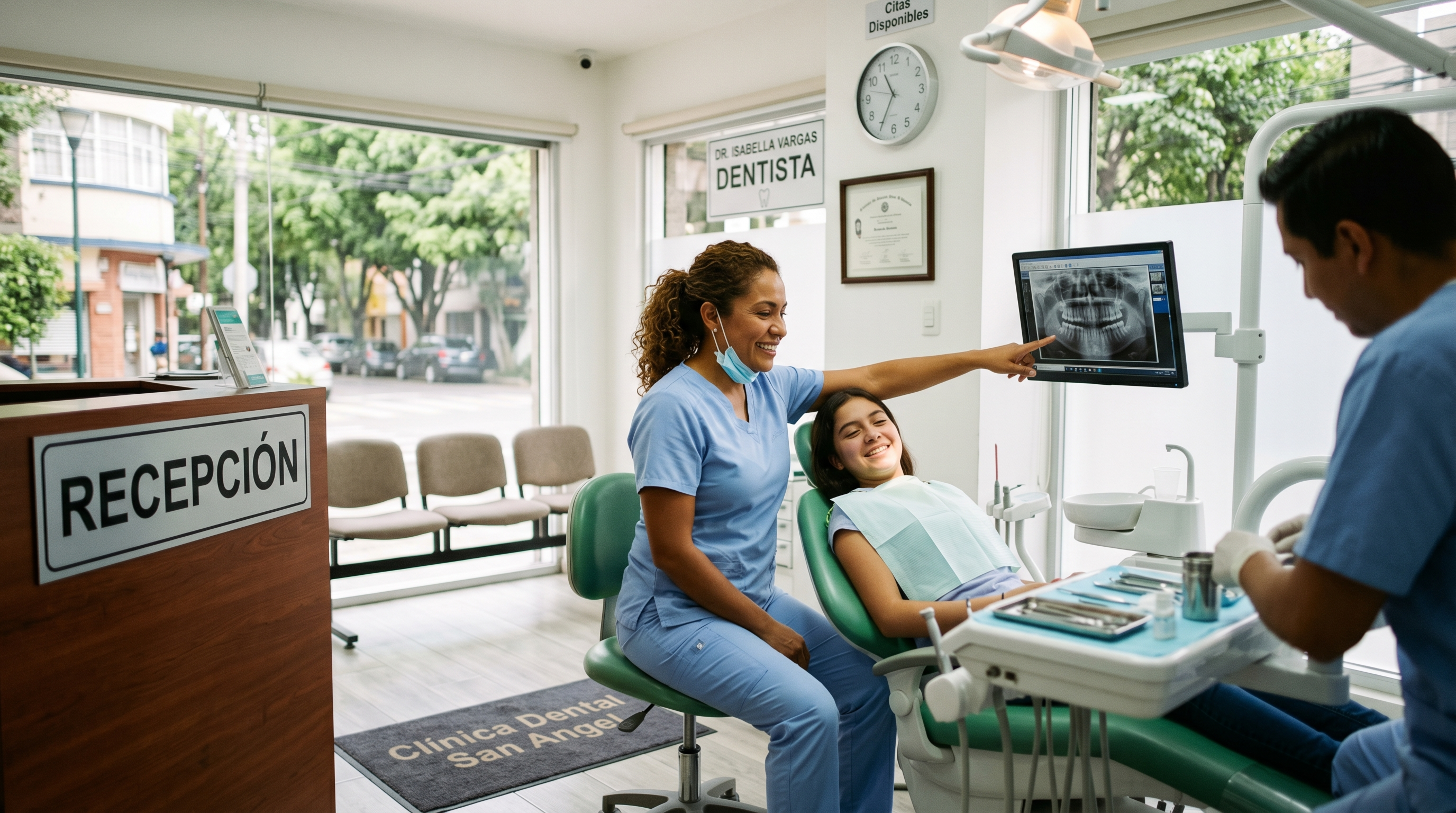 Espacio de clínica dental premium